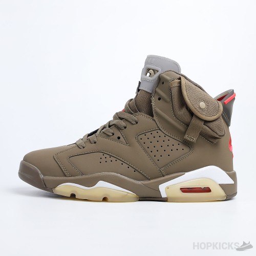 Travis Scott x Air Jordan 6 British Khaki